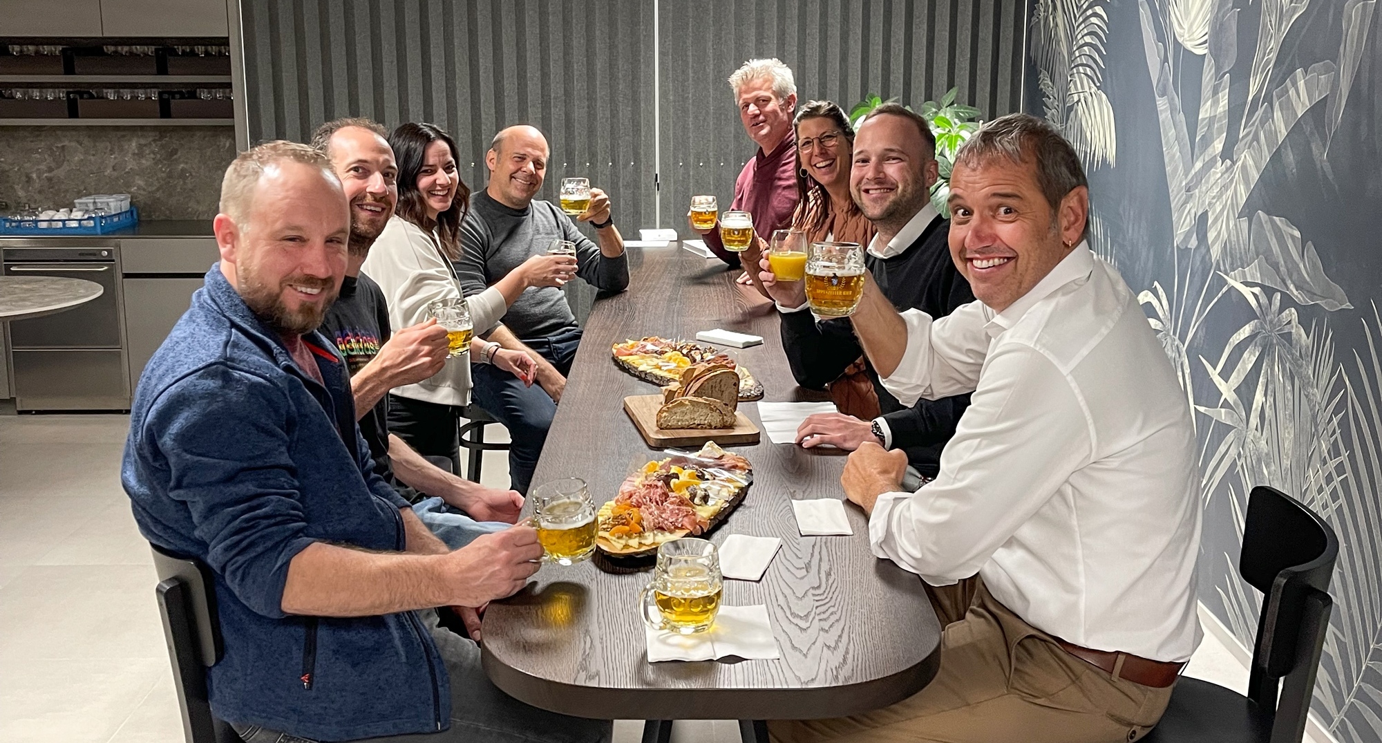 Das OK-Team nach einer Sitzung