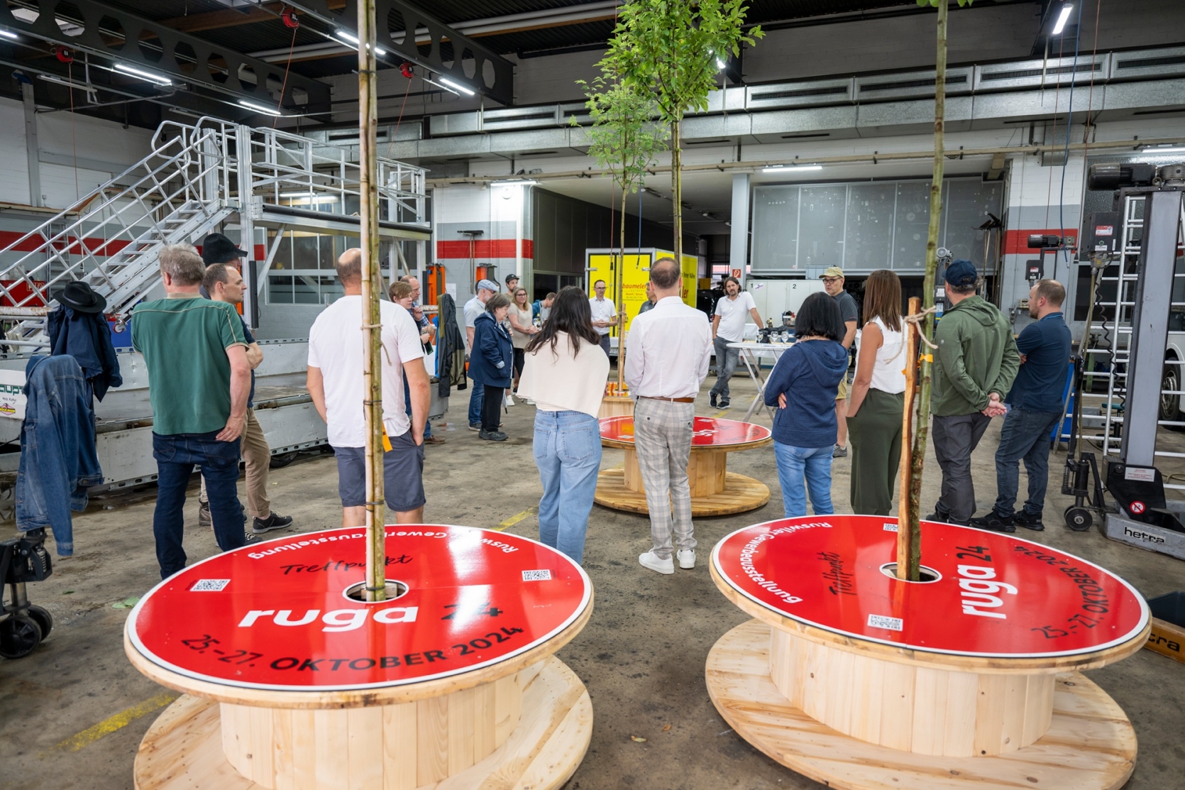 Das OK-Team nach einer Sitzung